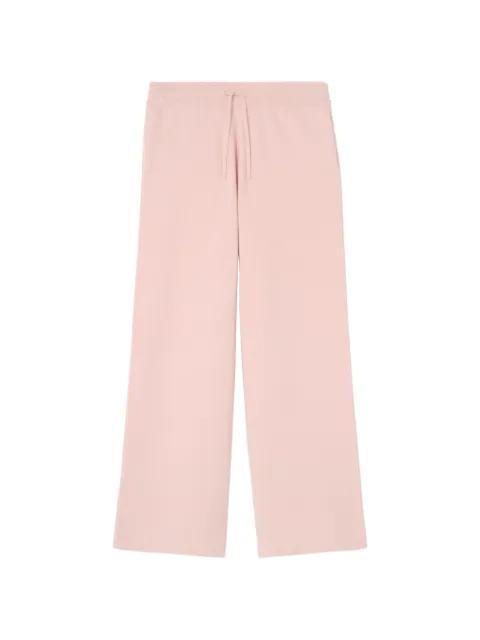 cashmere-blend track pants by BURBERRY
