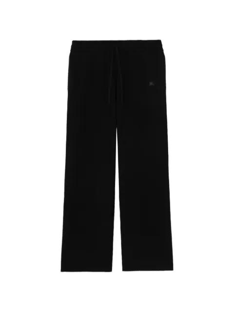 cashmere blend track trousers by BURBERRY