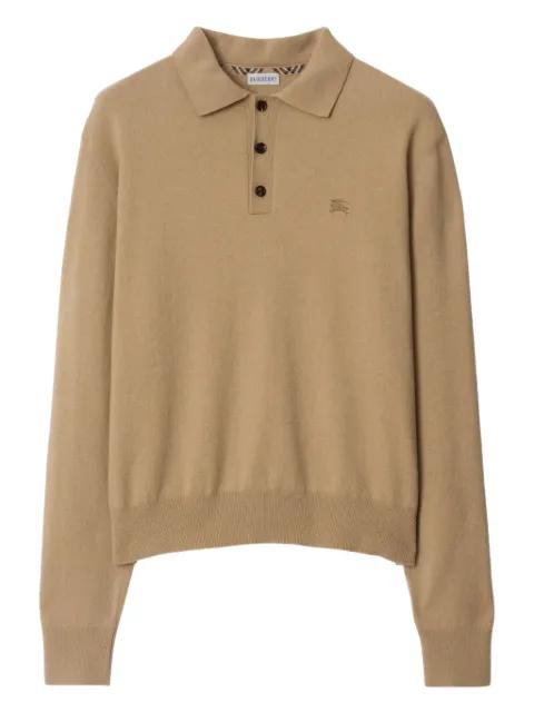 cashmere polo shirt by BURBERRY