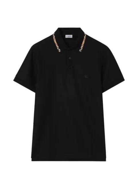 check collar polo shirt by BURBERRY