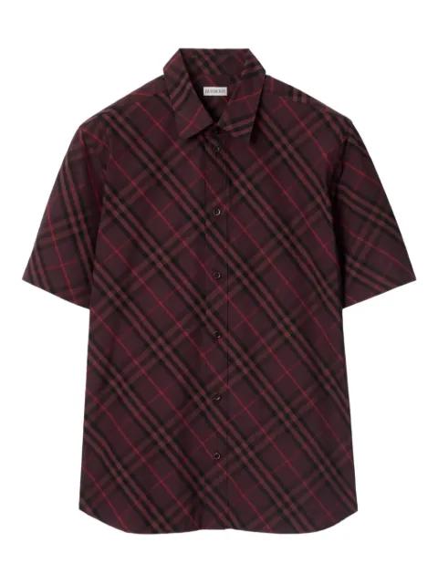 check cotton shirt by BURBERRY