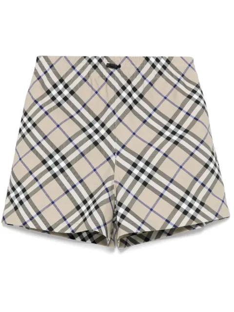 check deck shorts by BURBERRY
