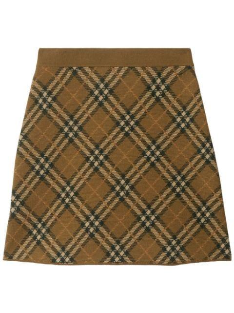 check mini skirt by BURBERRY