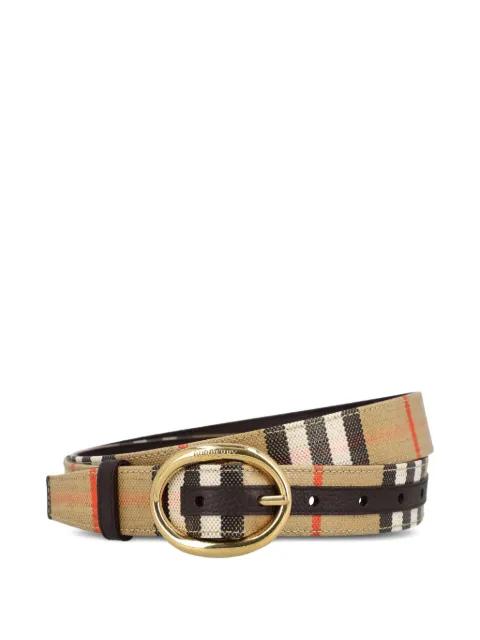 check oval-buckle belt by BURBERRY