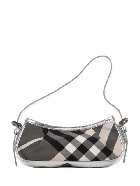 check-pattern shoulder bag by BURBERRY 