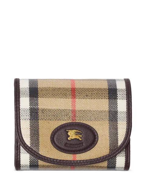 check-pattern wallet by BURBERRY