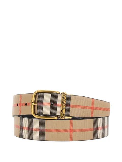 check print belt by BURBERRY