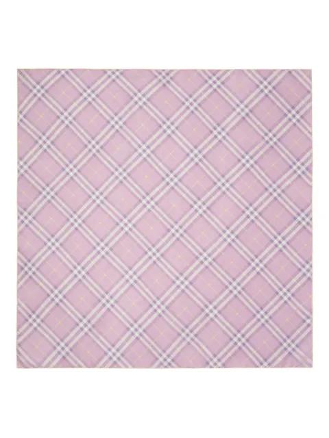 check scarf by BURBERRY