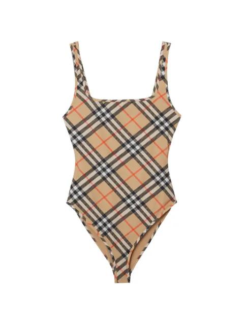 check swimsuit by BURBERRY