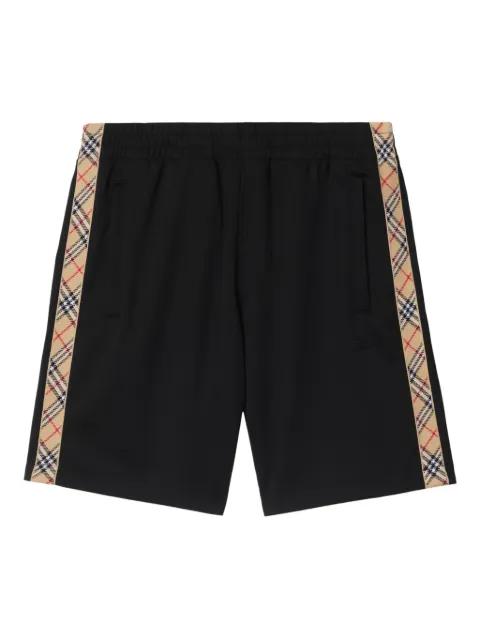 check-trim shorts by BURBERRY