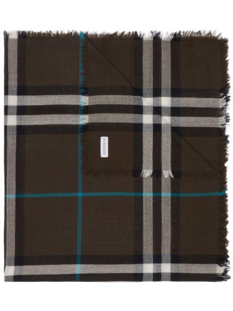 check wool scarf by BURBERRY
