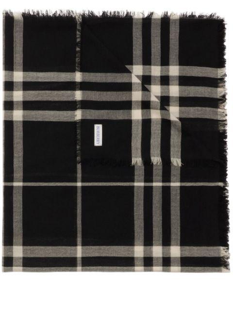 check wool scarf by BURBERRY