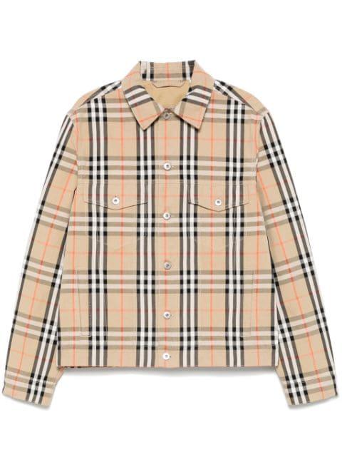 checked jacket by BURBERRY