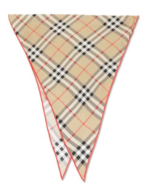 checked scarf by BURBERRY