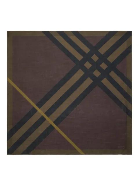 checked scarf by BURBERRY