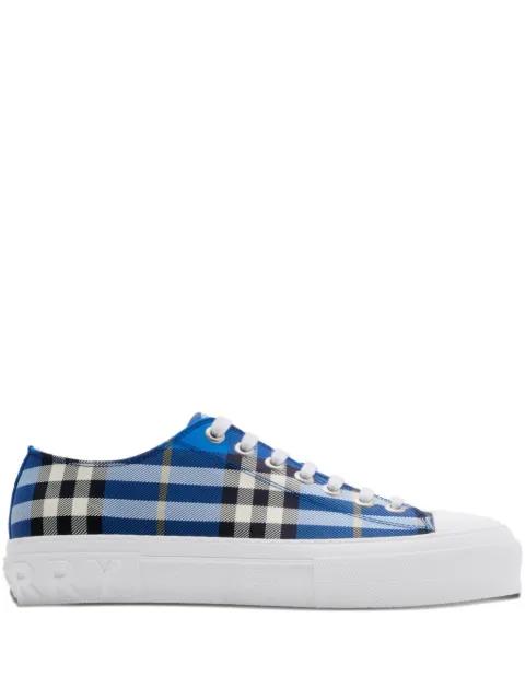 checked sneakers by BURBERRY