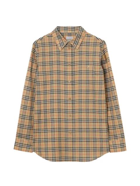 classic-fit Check cotton shirt by BURBERRY