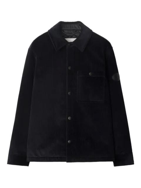 corduroy knight-stamp jacket by BURBERRY
