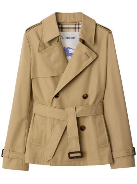 cotton-blend trench coat by BURBERRY