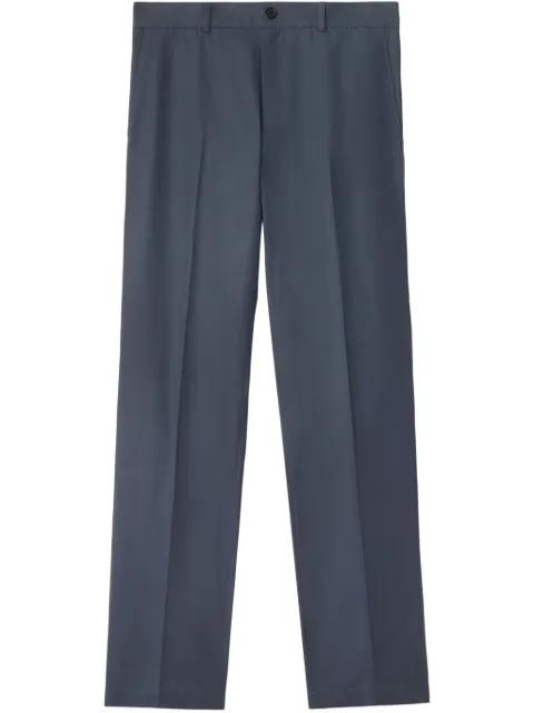 cotton chino trousers by BURBERRY