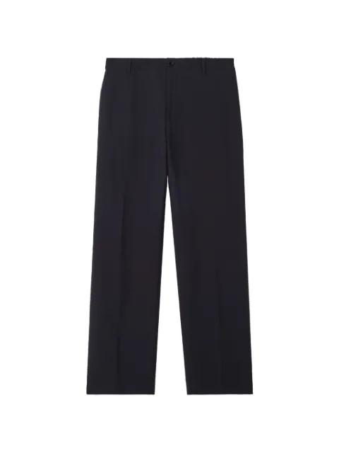 cotton linen tailored trousers by BURBERRY
