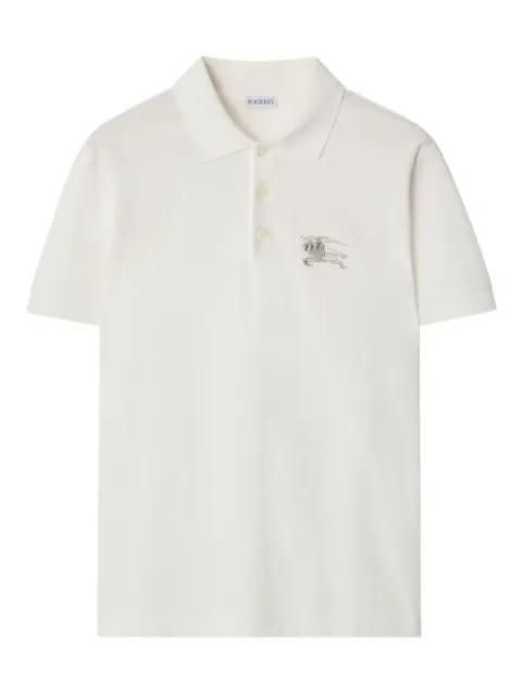cotton polo shirt by BURBERRY