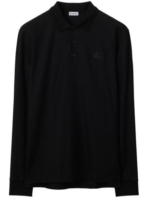 cotton polo shirt by BURBERRY