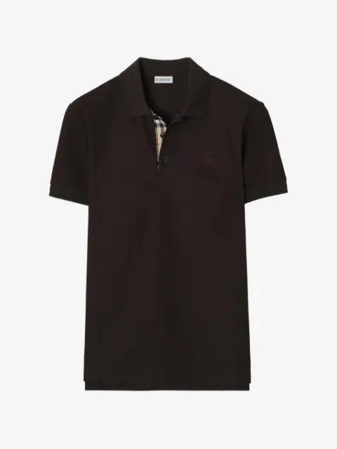cotton polo shirt by BURBERRY
