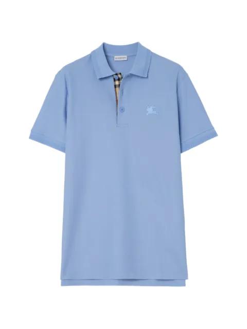 cotton polo shirt by BURBERRY