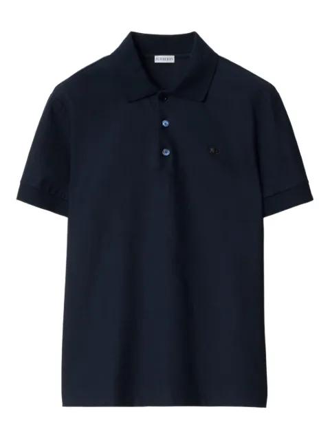 cotton polo shirt by BURBERRY