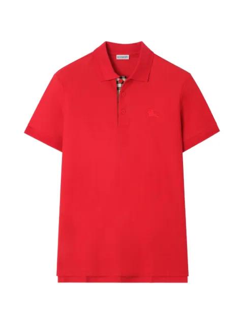 cotton polo shirt by BURBERRY