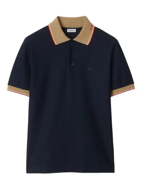 cotton polo shirt by BURBERRY