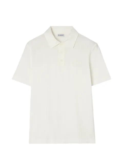 cotton polo shirt by BURBERRY