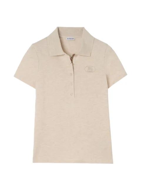 cotton polo shirt by BURBERRY