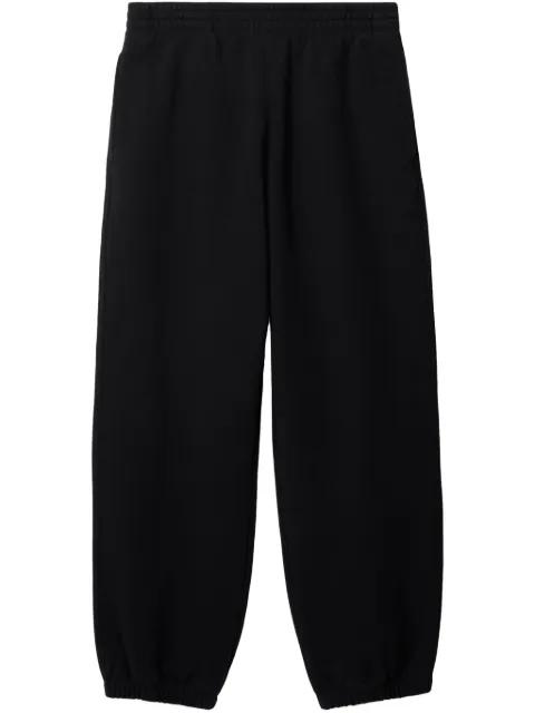 cotton track pants by BURBERRY