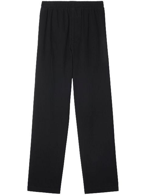 cotton trousers by BURBERRY