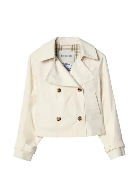 cropped lightweight Ladybrook trench jacket​ by BURBERRY