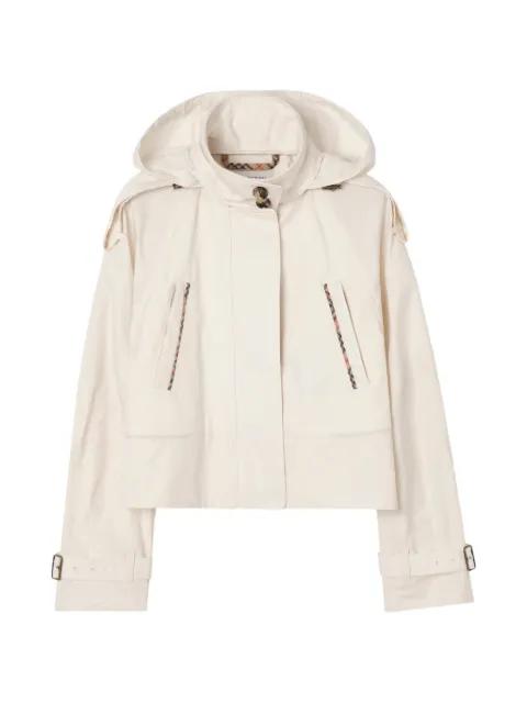 cropped lightweight cotton Ladymoor jacket​ by BURBERRY