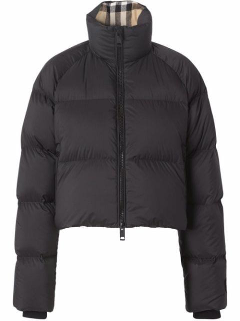 cropped padded jacket by BURBERRY