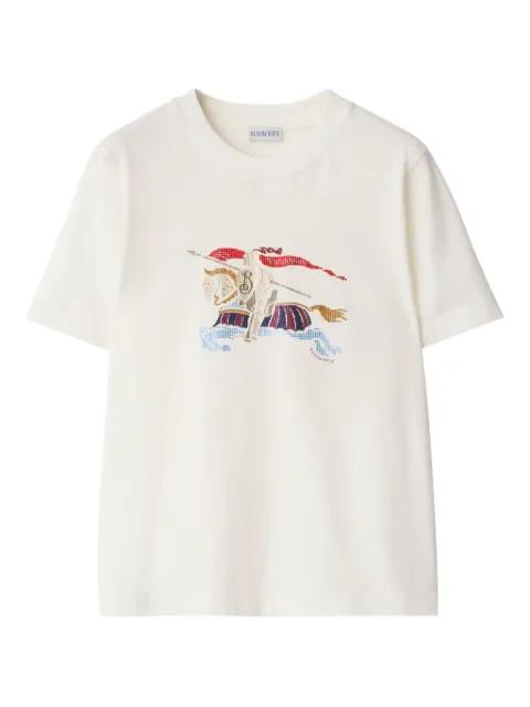 crystal-embellished T-shirt by BURBERRY