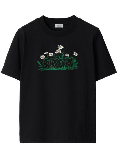 daisy-logo cotton T-shirt by BURBERRY