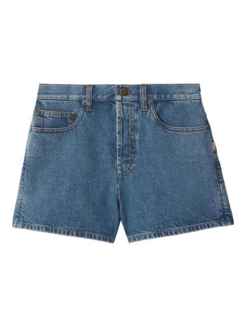 denim shorts by BURBERRY