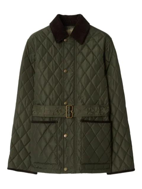 diamond-quilted jacket by BURBERRY