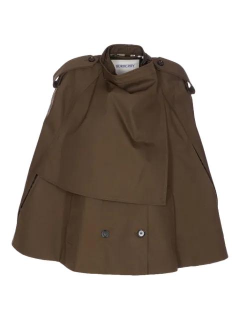double-breasted cape by BURBERRY