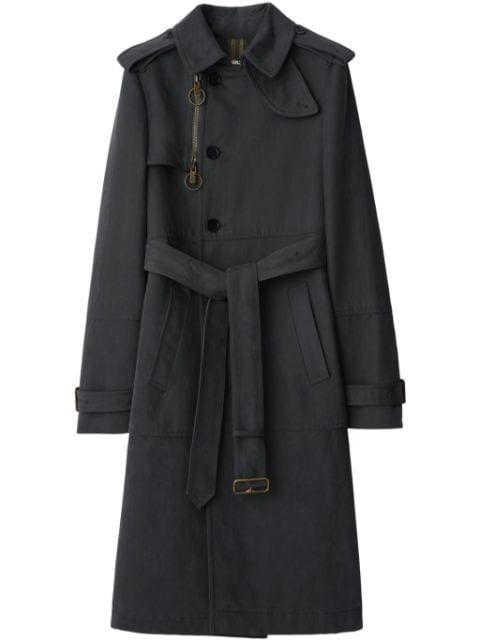 double-breasted trench coat by BURBERRY