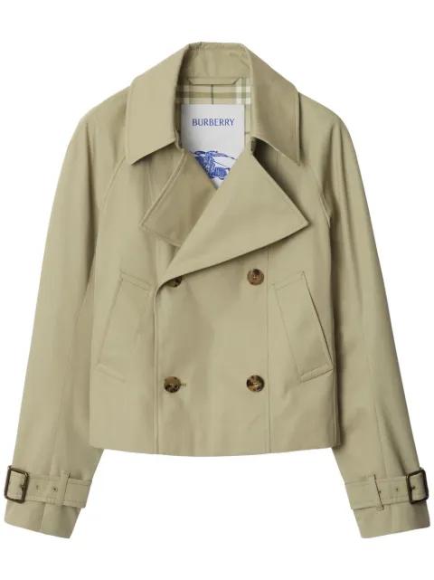double-breasted trench jacket by BURBERRY