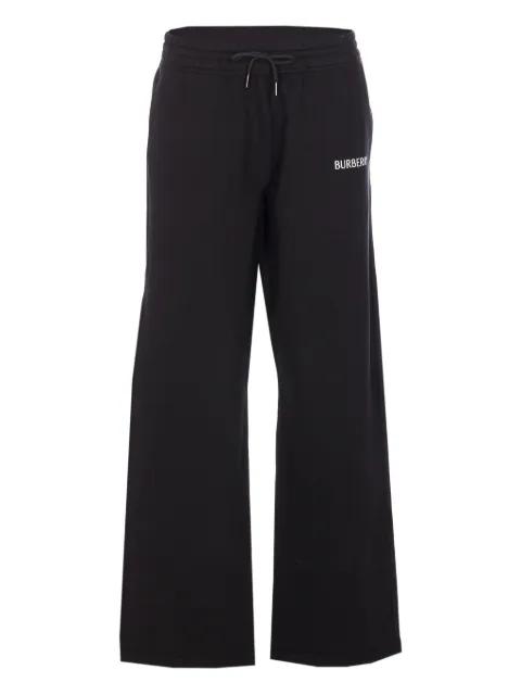 embroidered logo-detail track pants by BURBERRY