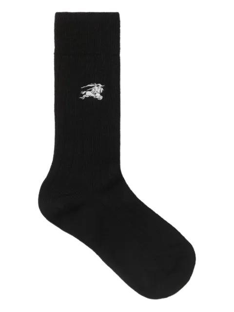 embroidered-logo socks by BURBERRY
