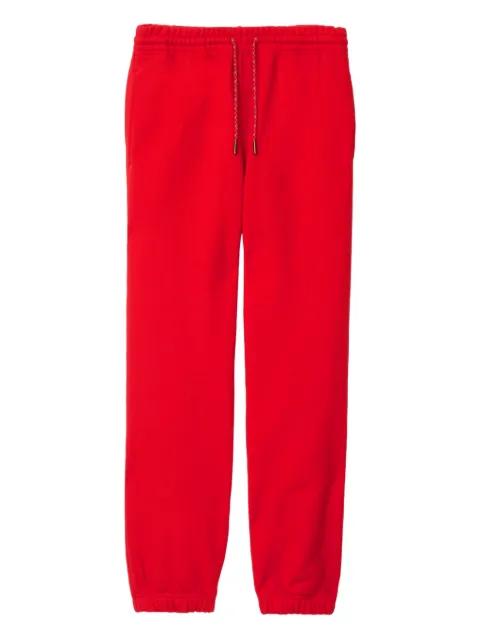 equestrian knight embroidered cotton trousers by BURBERRY