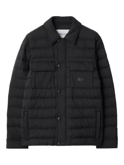 equestrian knight graphic padded jacket by BURBERRY